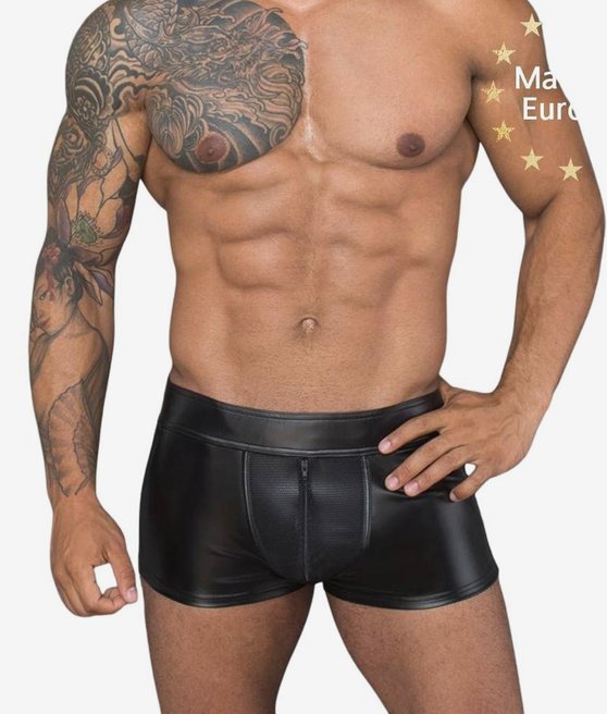 Noir Handmade H058 powerwetlook shorts