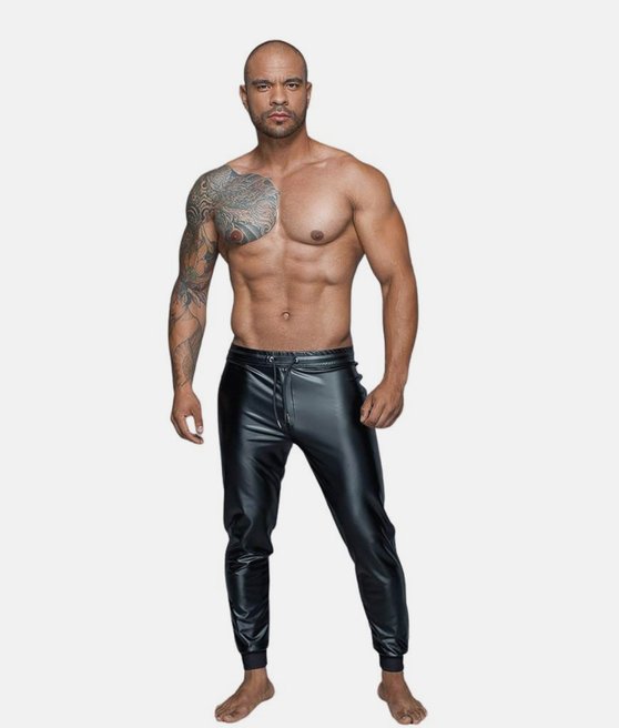 Noir Handmade H063 men's powerwetlook treggings