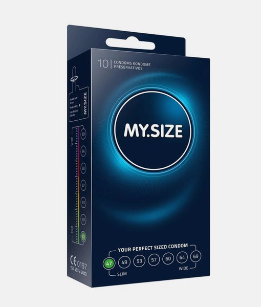 MYSIZE Pro 47 mm 10pcs