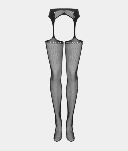 Obsessive Garter Stockings S314 Black S/M/L