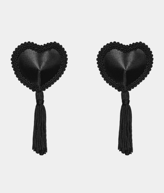 Obsessive Tassel nipple covers black