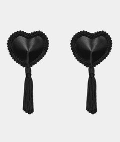Obsessive Tassel nipple covers black