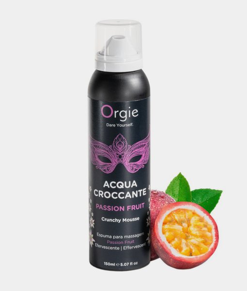 Orgie Acqua Croccante Crunchy Mousse Passion Fruit 150 ml