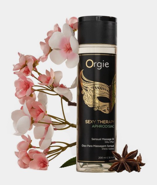 Orgie Sexy Therapy Sensual Massage Oil Fruity Floral Aphrodisiac 200 ml