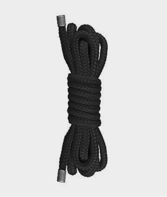 Ouch Japanese Mini Rope 1,5m Black