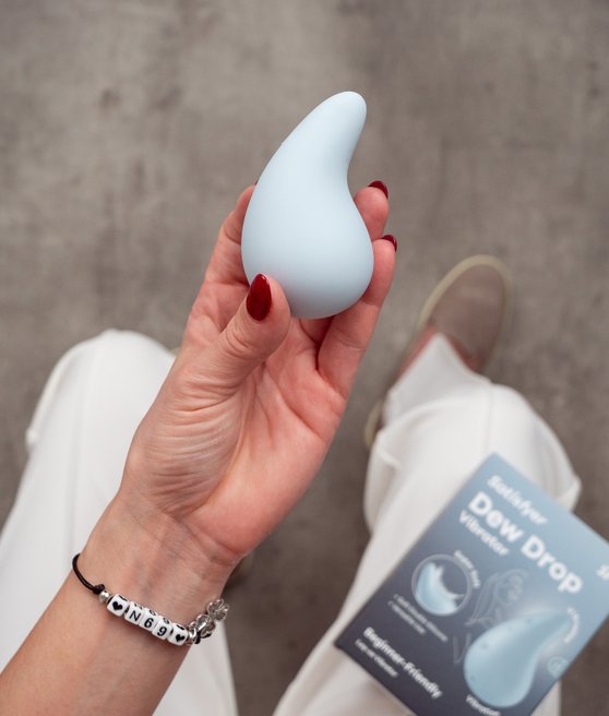 Satisfyer Dew Drop blue masażer