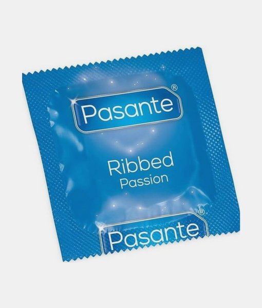 Pasante Ribbed kondomy
