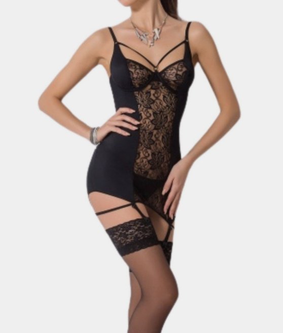 Passion Košilka pauline chemise a tanga