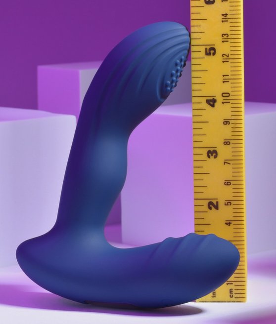 Playboy pleasure pleaser vibrační stimulátor prostaty s dálkovým ovladačem