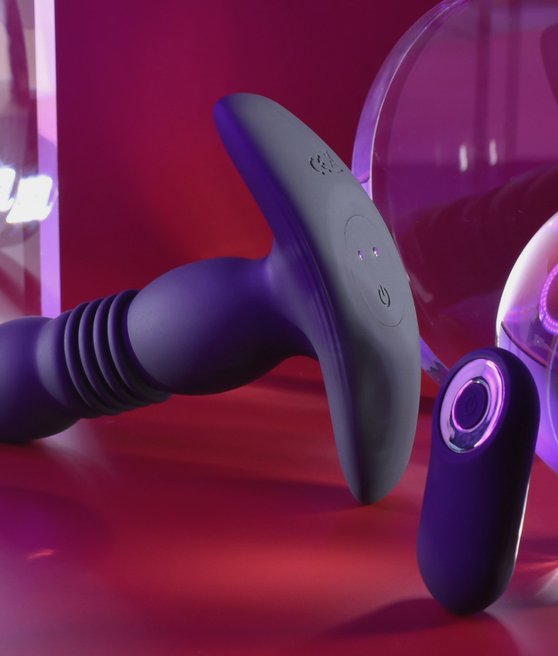 Playboy trust the thrust vibrační stimulátor prostaty s dálkovým ovladačem