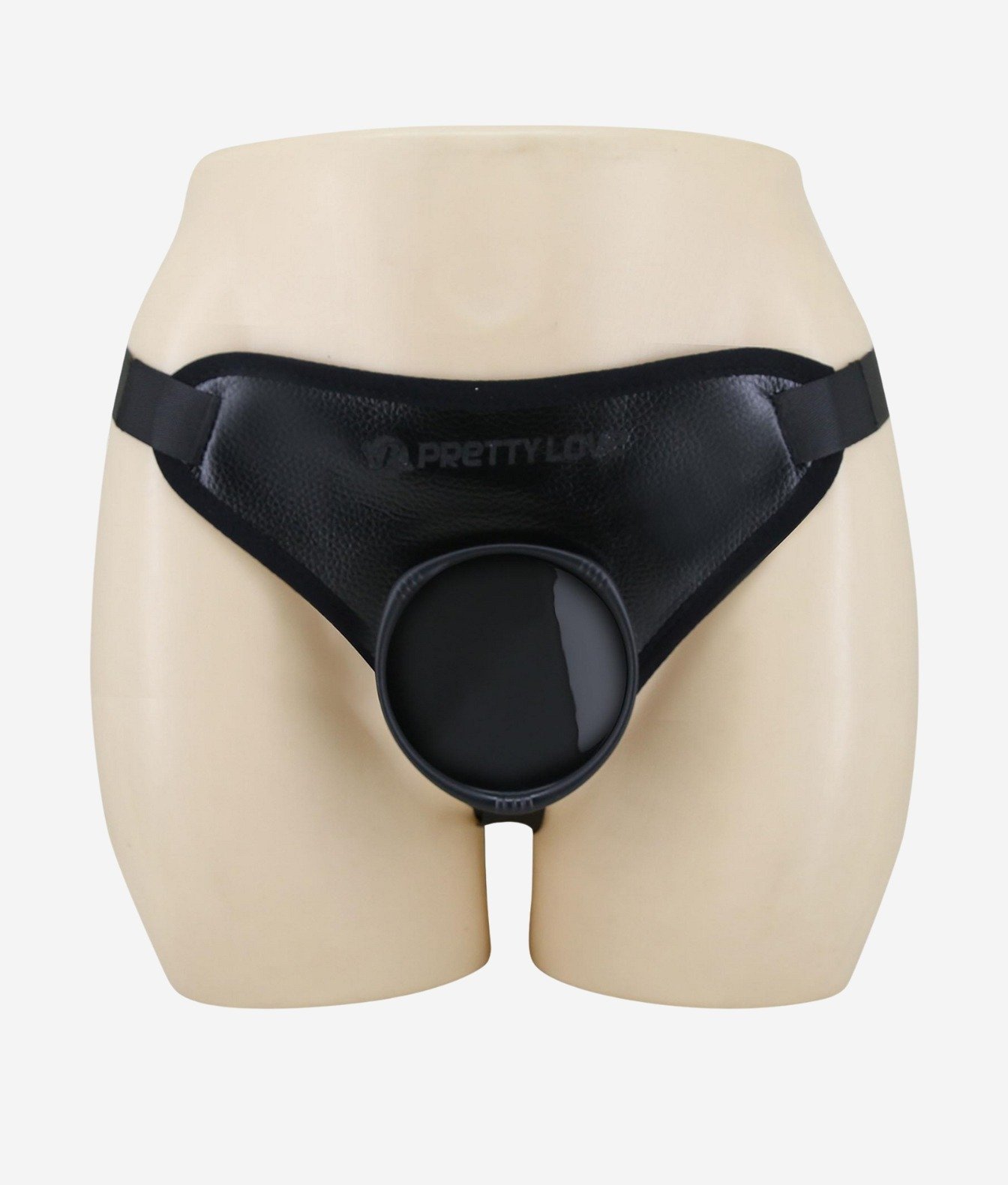 Pretty Love Fogg 4.7” Harness z dildo czarny