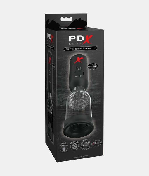 PDX Elite Tip Teazer Power Pump automatická vibrační pumpa
