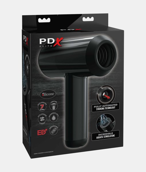 PDX Elite Hydrobator rotační a přirážecí masturbátor