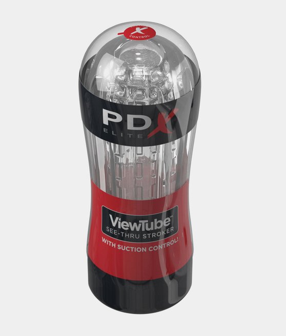 PDX Elite Viewtube See Thru Stroker masturbátor