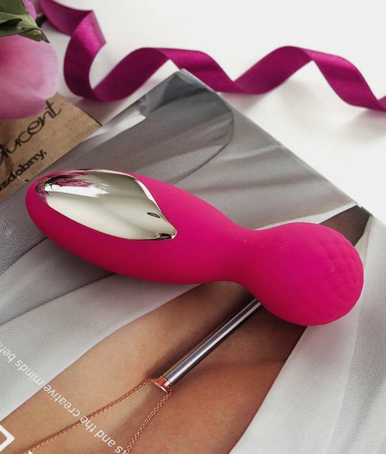RS Essentials Lovely Leopard Mini Wand Pink