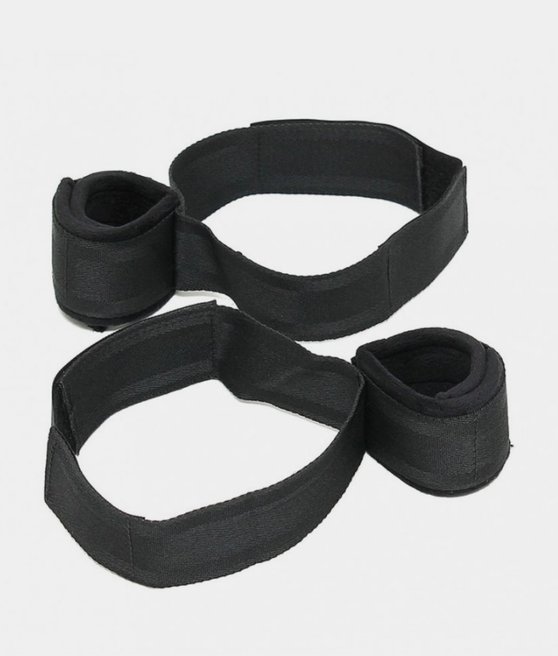 Rimba Soft Bondage upperleg to wrist cuffs 2 pieces