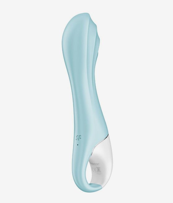 Satisfyer Air Pump vibrátor 5 Inflatable GSpot vibrátor with App Control Blue