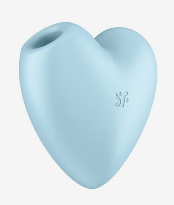 Satisfyer Cutie Heart Air Pulse vibrátor Blue