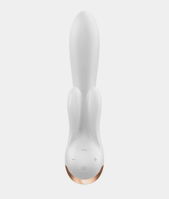 Satisfyer Double Flex vibrátor s králíčkem