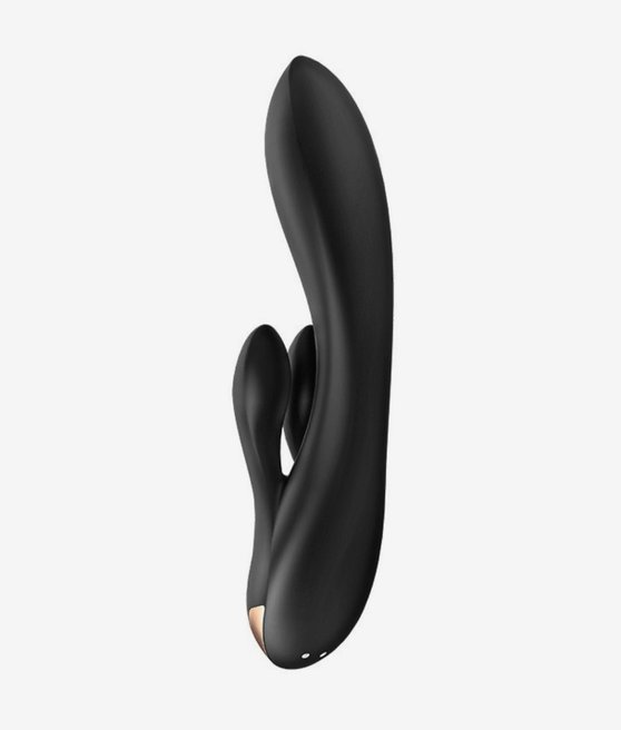 Satisfyer Double Flex vibrátor s králíčkem