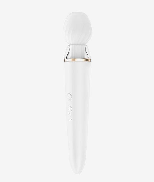 Satisfyer Double Wander Wand vibrátor White