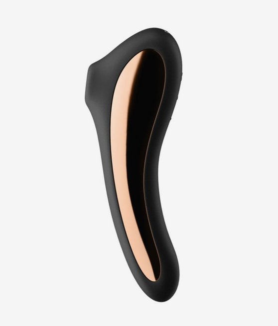 Satisfyer Dual Kiss Air Pulse GSpot vibrátor Black