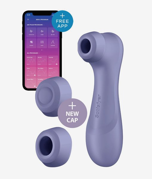 Satisfyer Pro 2 Generation 3 Air Pulse vibrátor with App Control Lilac