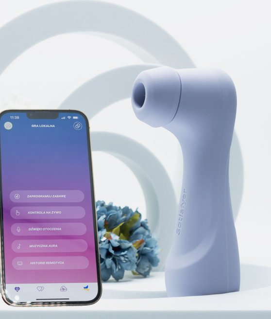 Satisfyer Pro 2 Generation 3 Air Pulse vibrátor with App Control Lilac