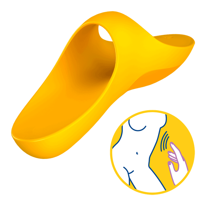 Satisfyer Teaser Finger vibrátor Yellow