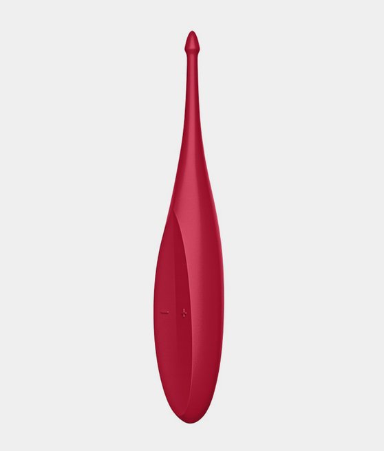 Satisfyer Twirling Fun Pin Point vibrátor Poppy Red