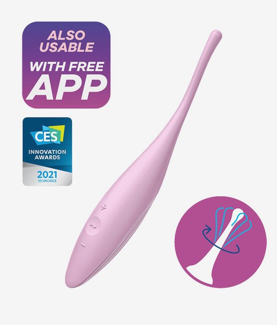 SATISFYER TWIRLING JOY PINK