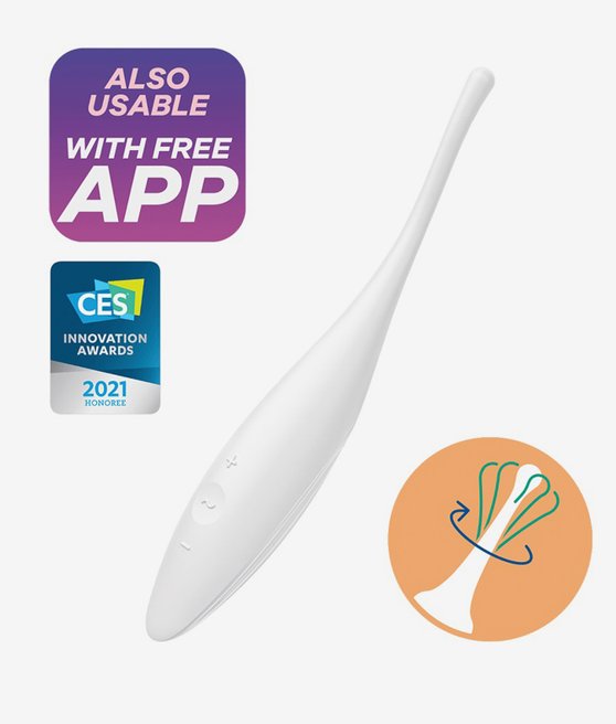 SATISFYER TWIRLING JOY WHITE