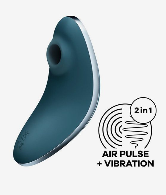 SATISFYER VULVA LOVER 1 BLUE
