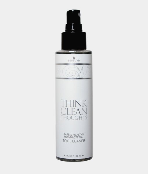 Sensuva Think Clean Thoughts Anti Bacterial Toy Cleaner 125 ml