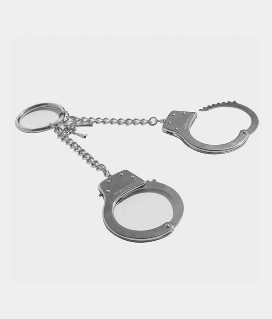 Sportsheets Sex Mischief Ring Metal Handcuffs