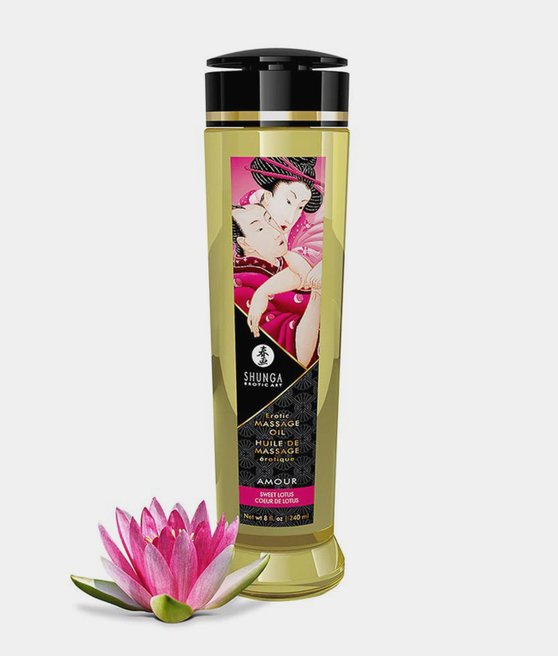 Shunga Massage Oil Amour Sweet Lotus