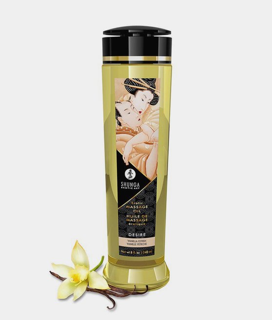 Shunga Massage Oil Desire Vanilla