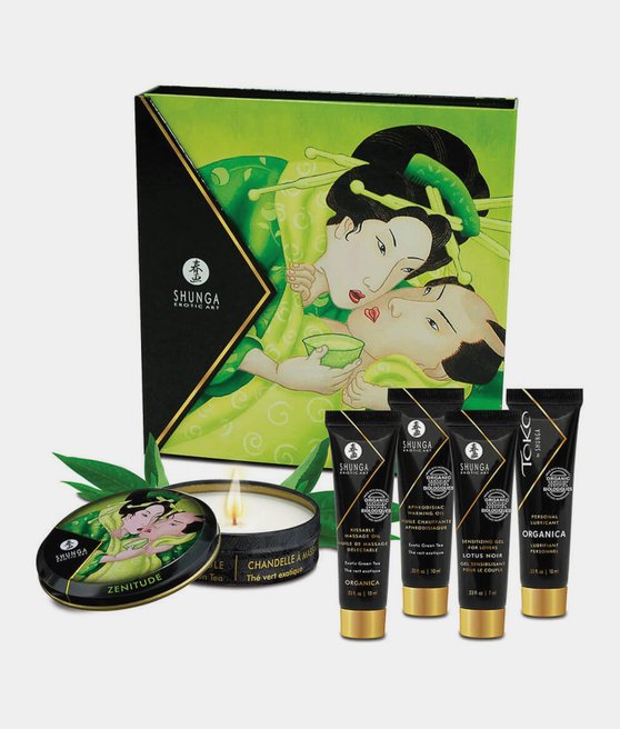 Shunga Geisha's Secret Kit Organica Exotic Green Tea