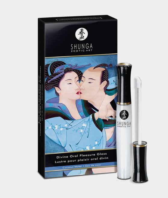 Shunga Divine Oral Pleasure Gloss Coconut Water