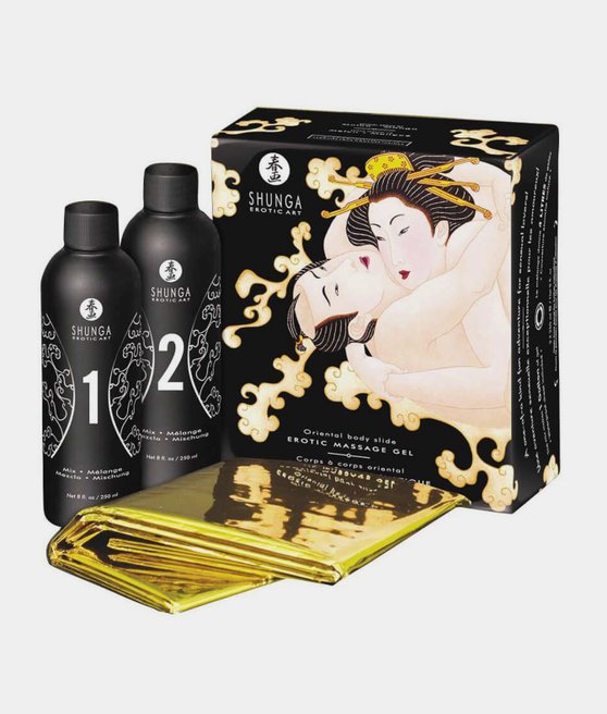 Shunga Oriental BodytoBody Massage Melon Mango