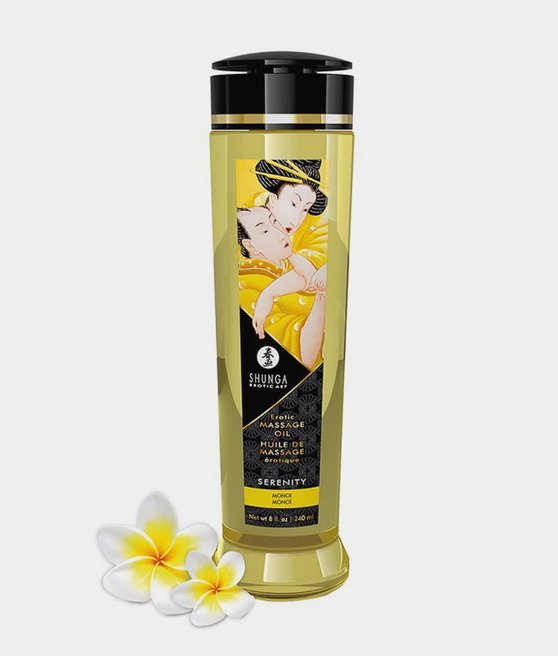 Shunga Massage Oil Serenity Monoi 240 ml