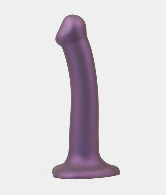 StrapOnMe Mono Density Dildo Metallic Shine Purple M