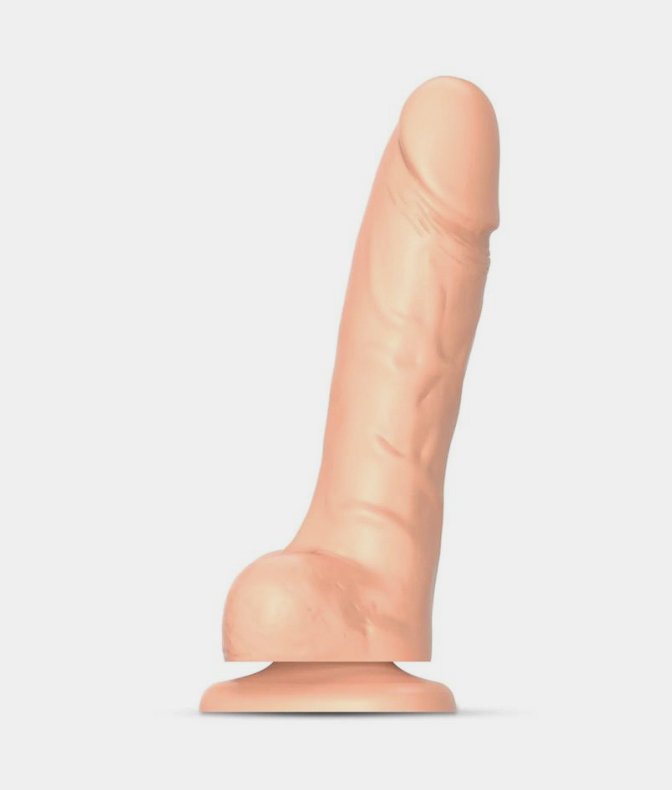 Strap On Me Sliding Skin realistyczne dildo z ruchomą skórą cielisty L Strap On Me Sliding Skin realistyczne dildo z ruchomą skórą cielisty L