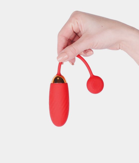 Svakom Ella Vibrating Egg Red