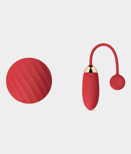 Svakom Ella Vibrating Egg Red