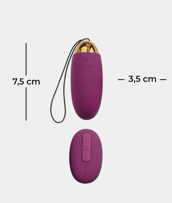 Svakom Elva Vibrating Egg Violet