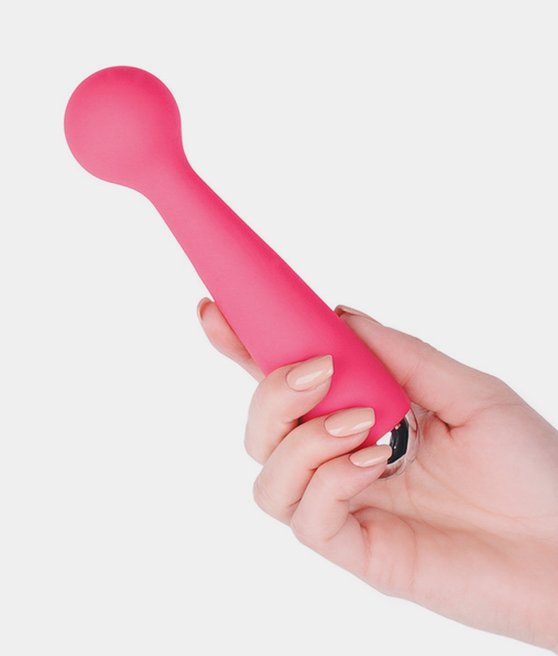 Svakom Emma Mini Wand Massager Plum Red