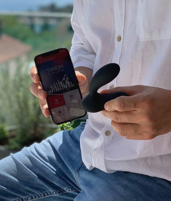 Svakom Connexion Series Vick Neo Prostate Massager App Controlled