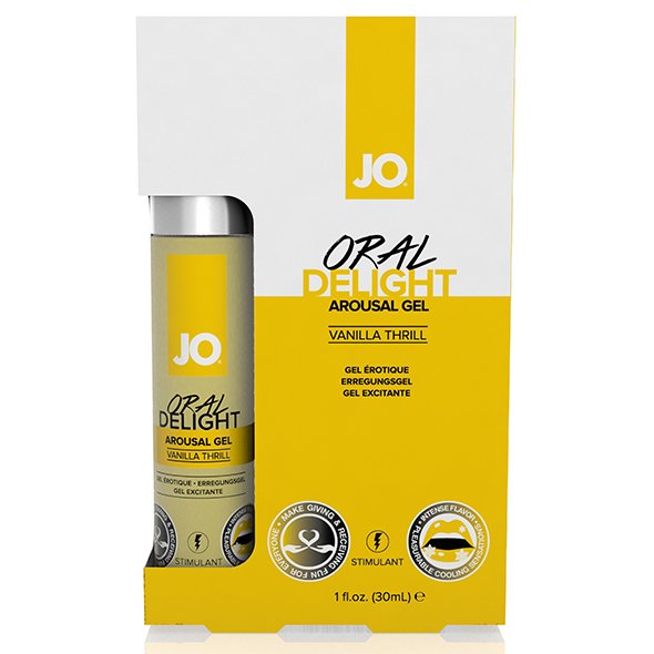 System JO Oral Delight Arousal Gel Vanilla Thrill 30 ml