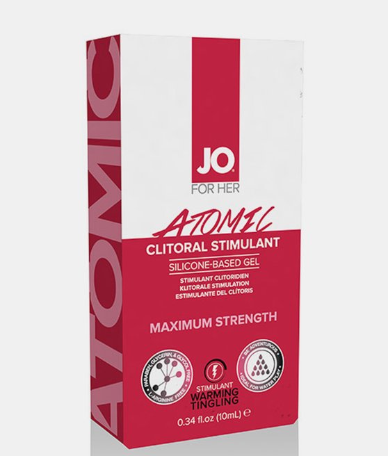 System JO For Her Clitoral Stimulant Warming Atomic 10 ml